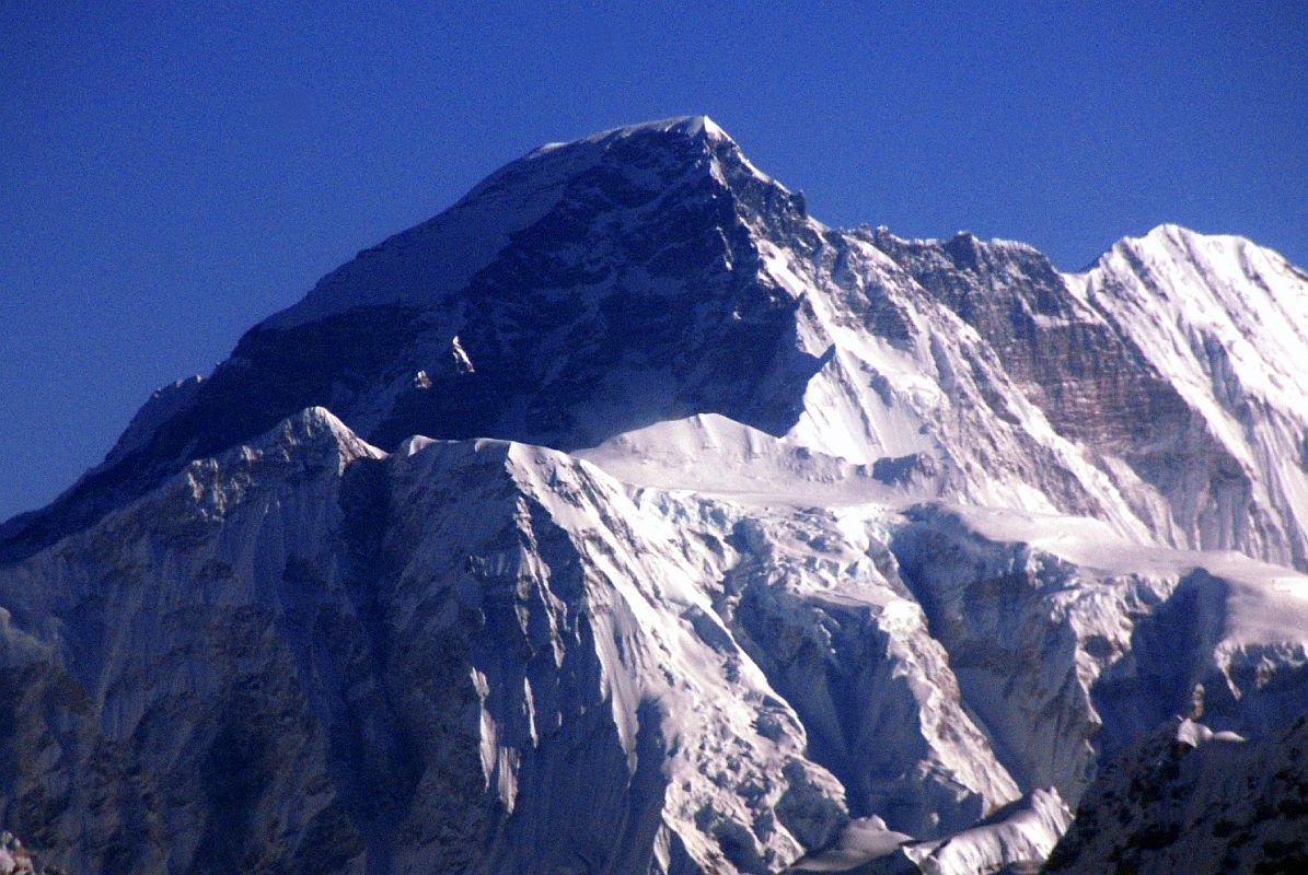 11 Kathmandu Mountain Flight 07-2 Cho Oyu West And South Faces Close Up